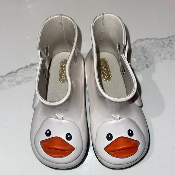 Mini Melissa Other - Mini Melissa Duck Rain boots Size 8 toddler
